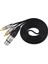 Xlr 3pin Kadın 2rca Erkek Jack Hoparlör Ses Splittercable Connector 5m (Yurt Dışından) 2