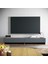 Delphin 180 cm Kapaklı Raflı Tv Ünitesi DLP9-AA Çam-Antrasit 1