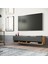 Delphin 140 cm Raflı KapaklıTv Ünitesi DLP11-AA Çam-Antrasit 4