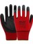 Pn5 Zebra Kırmızı Polyester Örme Nitril Eldiven 1