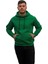 Kapüşonlu 4 İplik Çok Kalın Tam Kışlık Pamuk Oversize Erkek Sweatshirt 1