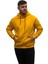Kapüşonlu Çok Kalın Tam Kışlık Içi Komple Pamuk 4 İplik Erkek Sweatshirt 1