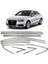 Audi A3 Sedan Sportif 12 Parça Tam Tur Metal Krom Cam Çıta Seti 1