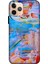Deste Apple iPhone 11 Pro Kılıf Boyama Baskılı Desenli Silikon Kılıf A++-8294 1