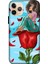 Deste Apple iPhone 11 Pro Kılıf Gül ve Kız Baskılı Desenli Silikon Kılıf A++-8139 1