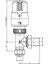 Eca Termostatik Radyatör Valfi Köşe Pex Trv4 16*2 602120780 2