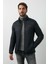 Perry Coat Siyah Erkek Mont 2