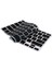 Apple Magic Keyboard-1 ile Uyumlu Klavye Koruyucu Amerikan İngilizce-Türkçe Baskı 4