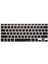 Apple Magic Keyboard-1 ile Uyumlu Klavye Koruyucu Amerikan İngilizce-Türkçe Baskı 1