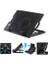 Ergostand M25 Işıklı LED Fanlı Çift USB 2.0 Notebook Soğutucu Fan 4