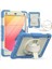 Apple iPad 5. Nesil 9.7" Kılıf Renkli Strap Zırh Case 2017 A1822 A1823 1