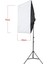 Softbox 4 Duylu Sürekli Işık Ürün Çekimi 50 x 70 cm 2'li Set 2