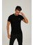 CT102 Basic C-Neck Siyah Erkek T-Shirt 1