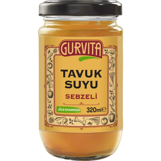 Gurvita Tavuk  Suyu Sebzeli 320 ml