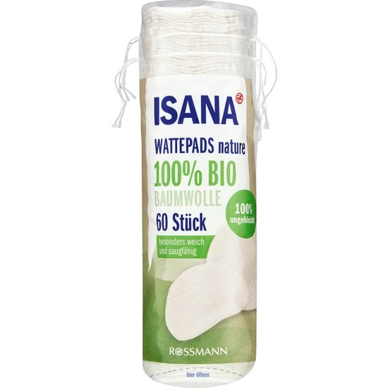 Isana Disk Pamuk Organik Doğal