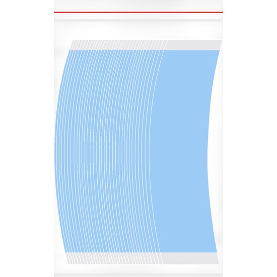 Walker Tape Lace Front™ Protez Saç Bandı Oval ''C″ (2,0 x 7,5 cm) 36 Adet