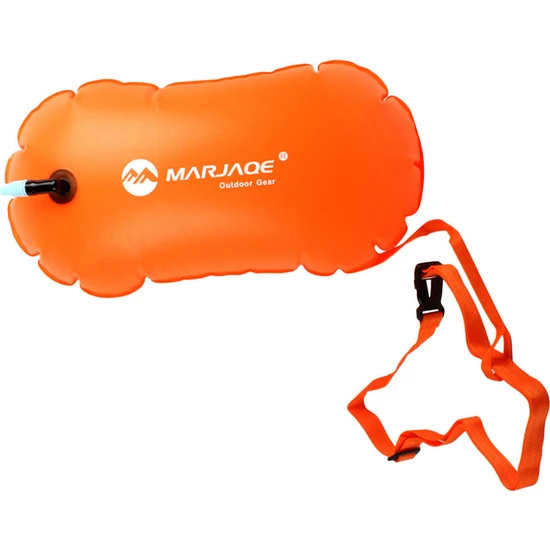 Homyl Yüzmeye Yardımcı Şişirilebilir Güvenlik Yüzme Balonu - Turuncu (Yurt Dışından)