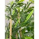 Gardenonya Yapay Yapraklı Dekoratif Bambu Çubuğu 180CM 5 Adet Yapay Bambu Ağacı