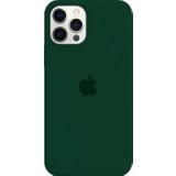 Abk Fashion Apple iPhone 12 Pro Max Logolu Kılıf Silikon Açık Pembe - Altı Kapalı Iç Kısım Kadife Kapak Kılıf