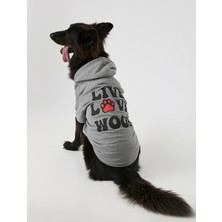 Koton Love Dog Kapüşonlu Sweatshirt