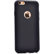 Dlrcase Apple iPhone 6 6s Kılıf Premier Silikon Esnek Silikon Siyah