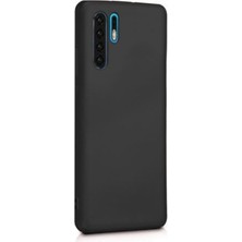 Dlrcase Huawei P30 Pro Kılıf Premier Silikon Esnek Arka Koruma Siyah