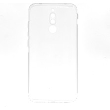 Dlrcase Xiaomi Redmi 8 Kılıf Kamera Korumalı Şeffaf Silikon Renksiz