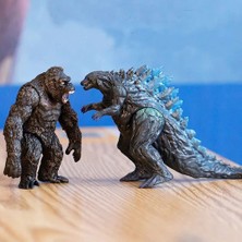 ZPPLD 8 Parça 6 Godzilla & 2 King Kong Oyuncak Set (Yurt Dışından)