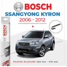 Bosch Ssangyong Kyron Muz Silecek Takımı (2006-2012) Bosch Aeroeco