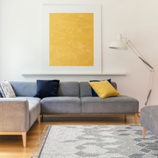 Eko Halı Soho Sh 03 Gri Modern Iskandinav Hasır Dokuma Halı