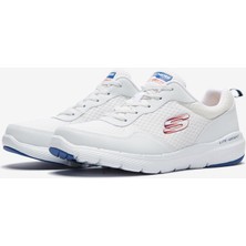 Skechers FLEX ADVANTAGE 3.0 Erkek Beyaz Spor Ayakkabı - S52954 WBL