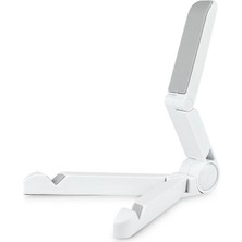 Microcase Masaüstü Katlanabilir Telefon Tablet Tutucu Stand - AL2457 Beyaz