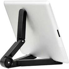 Microcase Masaüstü Katlanabilir Telefon Tablet Tutucu Stand - AL2457 Siyah