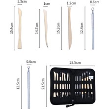 hobi24 Çantalı Seramik Detay Seti  14 Parça