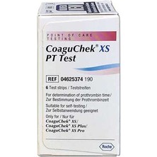 Coaguchek Xs Kan Pıhtılaşma Hızı Test Stribi Roche 6lı
