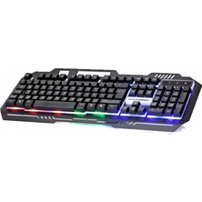 Hadron HD863 Kablolu Metal Rgb Işıklı Oyuncu Gaming Klavye