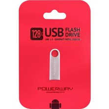 Powerway 128 GB Metal USB Flash Bellek Powerway