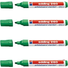 Edding 260 Yazı Tahtası Kalemi Yeşil 4'lü