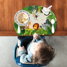 instababyrooms Safari Desenli Dijital Baskı Baby Supla