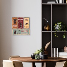 instababyrooms Kahve Dörtlü Set Home Duvar Panosu