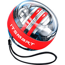 Helta Autostart Bilek Topu Gyro Powerball - Kırmızı (Yurt Dışından)