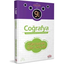 Editör Yayınları 9. Sınıf Coğrafya Öğretmenin Ders Notları