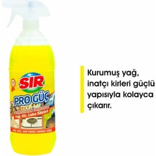 Sir Pro Güç Yağ Kir Leke Sökücü Sprey 1000 ml x 2