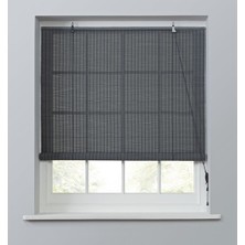 Bahçem Bambu Stor Perde Antrasit/gri 120 x 180 cm