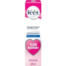 Veet Fresh Hassas Ciltler Için Tüy Dökücü Krem 200 ml