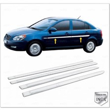 Cross Hyundai Accent Era Krom Yan Kapı Çıtası 4 Kapı 2005 Üzeri P.çelik