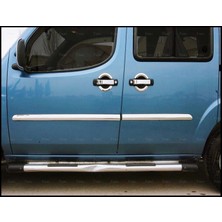 Cross Fiat Doblo Krom Yan Kapı Çıtası 4 Kapı 2000-2006 P. Çelik