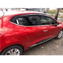 Cross Renault Clio 4 Hb Krom Yan Kapı Çıtası 4 Kapı  2012-2018 P. Çelik