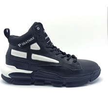 Guja Siyah Erkek Sneaker Bot Ayakkabı