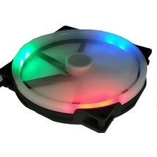 Asian Tech Store 20CM Rgb 12V Kasa Fanı